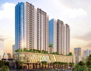 Tổ hợp trung tâm thương mại, văn phòng và nhà ở The Golden Palm